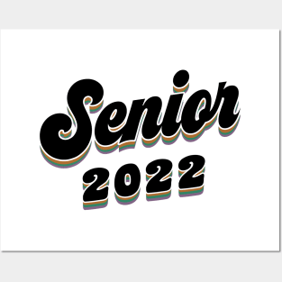 Seniors Class of 2022 Vintage Style Posters and Art